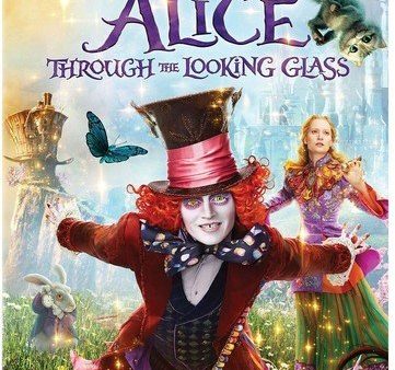 ALICE THROUGH THE LOOKING GLASS  - DVD-2016-JOHNNY DEPP Discount