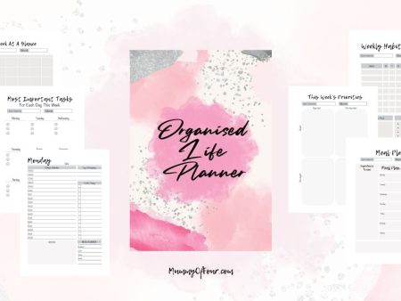 The Organised Life Planner - Digital Edition For Sale