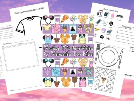 Magical Kids  Activity & Memory Book - Digital Edition Fashion