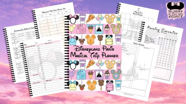 The Ultimate Disneyland Paris Magical Trip Planner - Spiral Bound Edition Online now