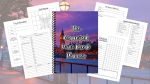 The Organised Mini Break Planner - London Sky Purple Spiral Bound Edition on Sale