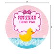 Duck Theme Girl Personalized Backdrop Online Sale