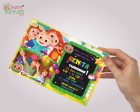 Coco Melon Theme Girl Personalized Invite Online now