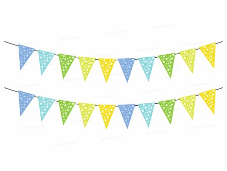 Sunshine Theme Flag Bunting Online now