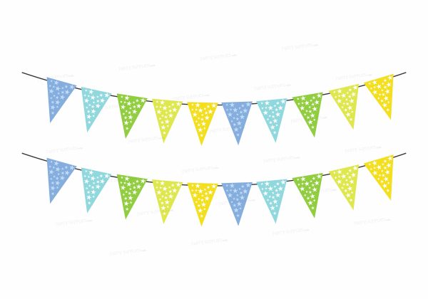 Sunshine Theme Flag Bunting Online now