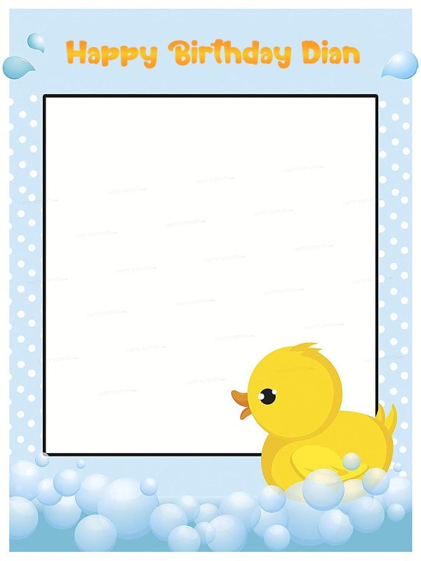 Duck Theme Boy Photobooth For Discount