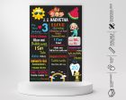 Coco Melon theme boy Customized Chalkboard Cheap