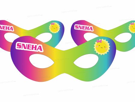 Sunshine Theme Girl Personalized Eye Mask Supply