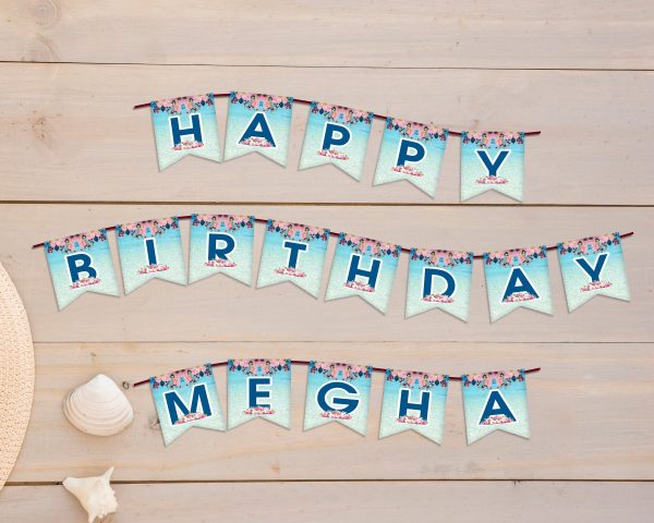 Moana Theme Personalized with Name Hanging Cheap