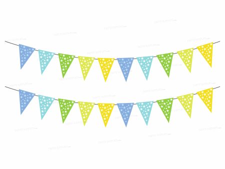 Sunshine Theme Girl Flag Hanging Online Hot Sale