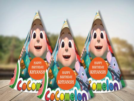 Cocomelon Theme Boy Personalized Hat Online