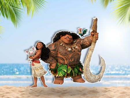 Moana Theme Cutout MNA-05 Discount