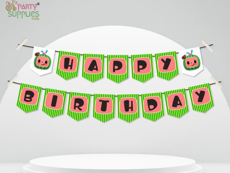 Coco Melon Theme Boy Personalized with Name Hanging Cheap