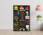 Coco Melon theme boy Customized Chalkboard Cheap