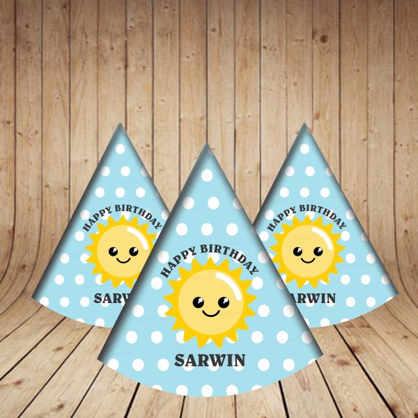 Sunshine Theme Boy Personalized Hat Fashion