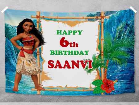 Moana Theme Backdrop Hot on Sale