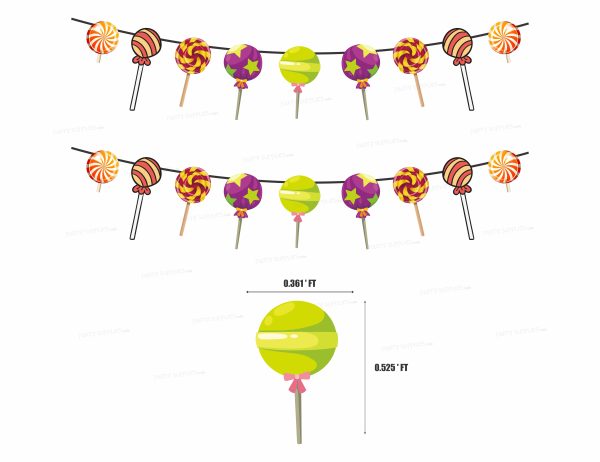 Candy Lollipop Theme Hanging Fashion