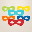 Candy Colour Theme eye mask For Cheap