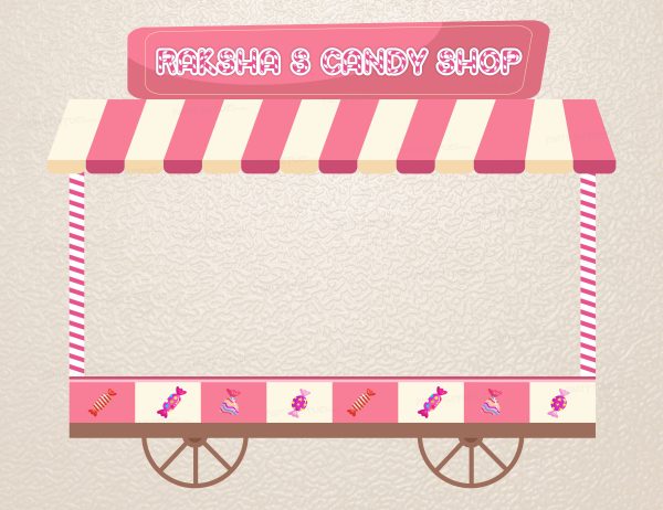 Candy Shop on Wheels Theme Photobooth on Sale