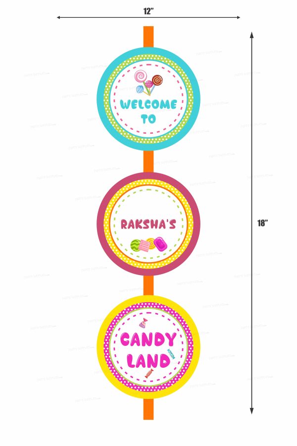 Candy Name Theme Door Poster on Sale