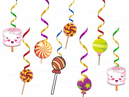 Candy Theme Swirls For Cheap