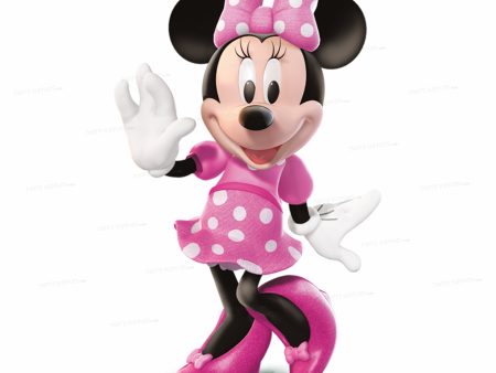 Minnie Mouse Style Pose Theme Cutout For Sale