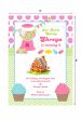 Candy Cup Theme Invite For Discount