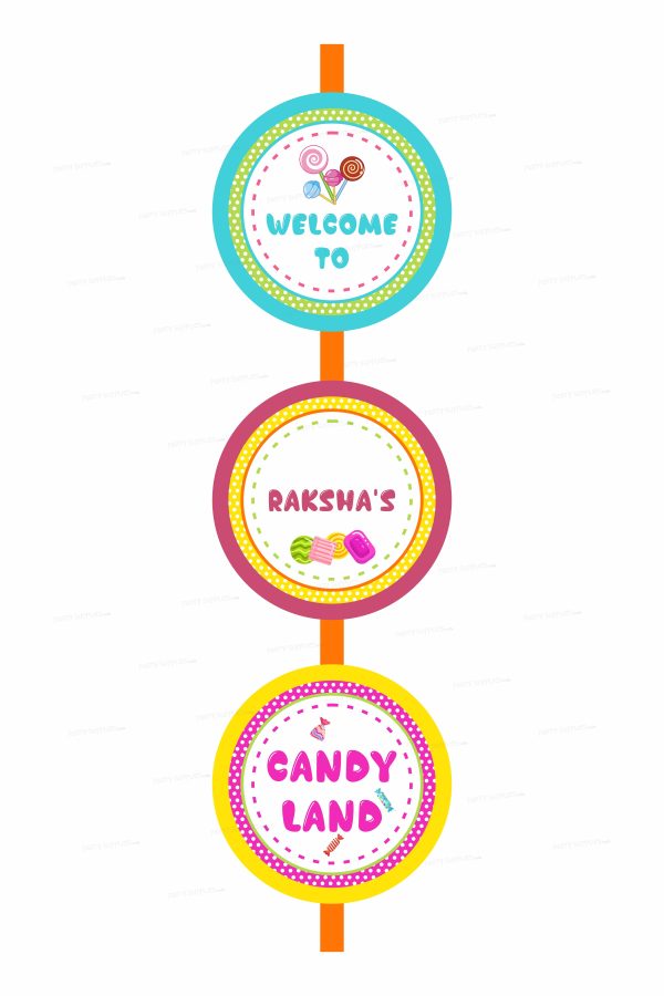 Candy Name Theme Door Poster on Sale