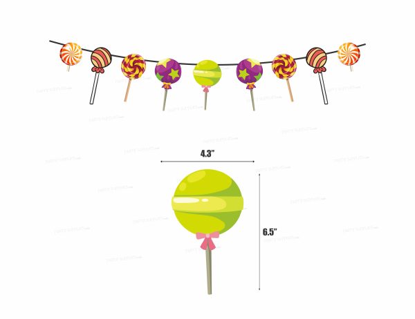 Candy Lollipop Theme Hanging Fashion