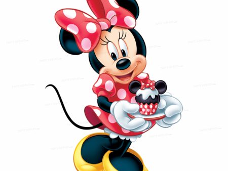 Minnie Mouse with topper Theme Cutout Hot on Sale