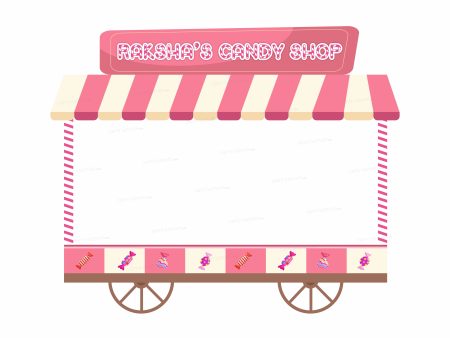 Candy Shop on Wheels Theme Photobooth on Sale