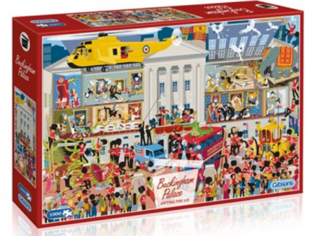 Puzzle - Gibsons - Lifting the Lid: Buckingham Palace (1000 Pieces) Discount