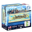 Puzzle - 4D Cityscape - Mini Series: New York (193 Pieces) Cheap