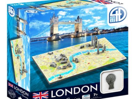 Puzzle - 4D Cityscape - Mini Series: London (174 Pieces) on Sale